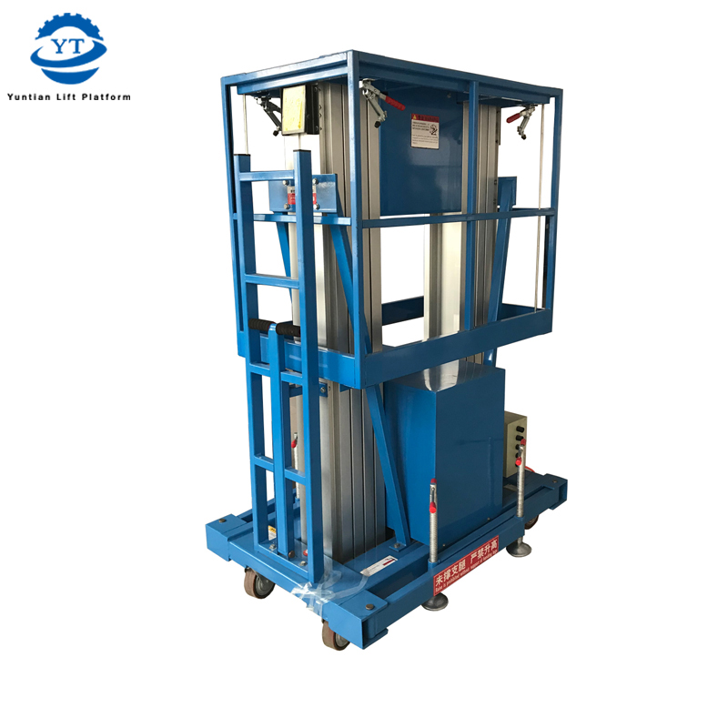 Double Mast Aluminum Lift YBC0.2-8